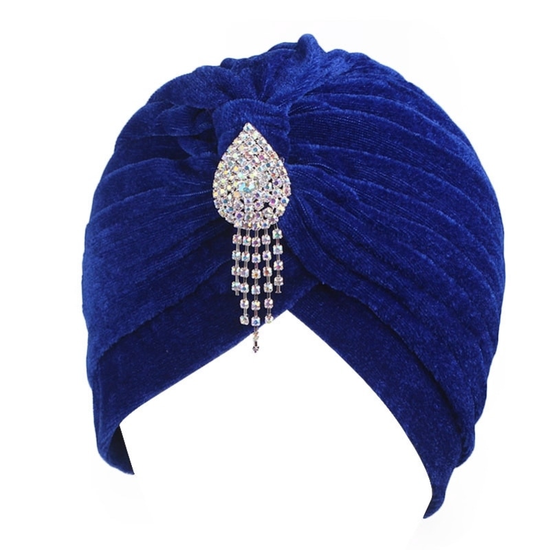 Women's Vintage Style Velvet Turban