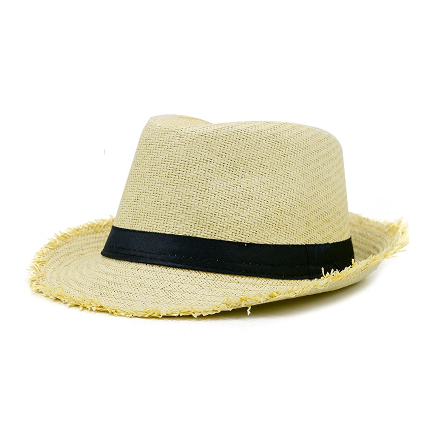 Men's Casual Straw Beach Hat
