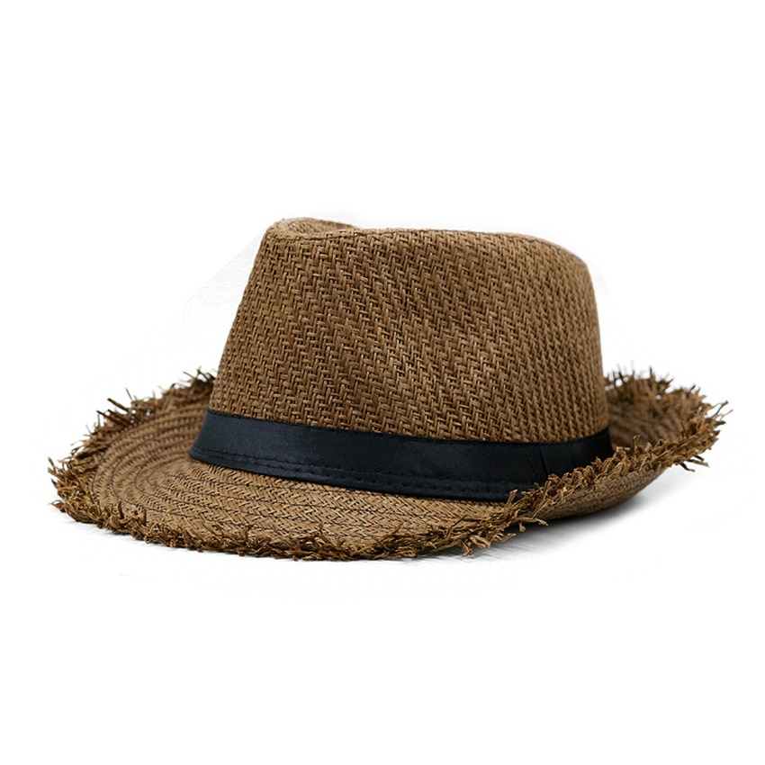 Men's Casual Straw Beach Hat