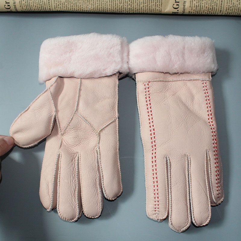 Women's Sheepskin Elegant Style Gloves