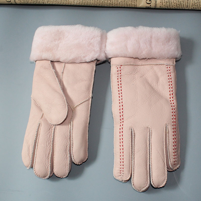 Women's Sheepskin Elegant Style Gloves