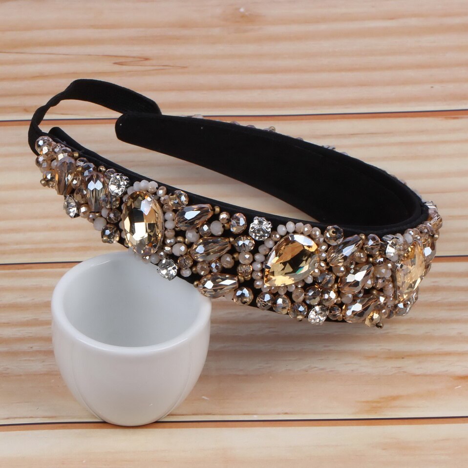 Women's Crystal Patterned Headband