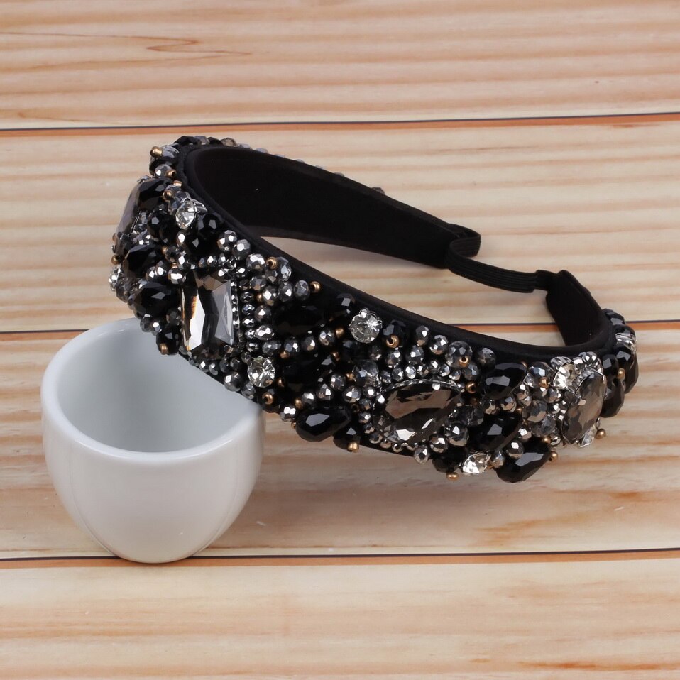 Women's Crystal Patterned Headband