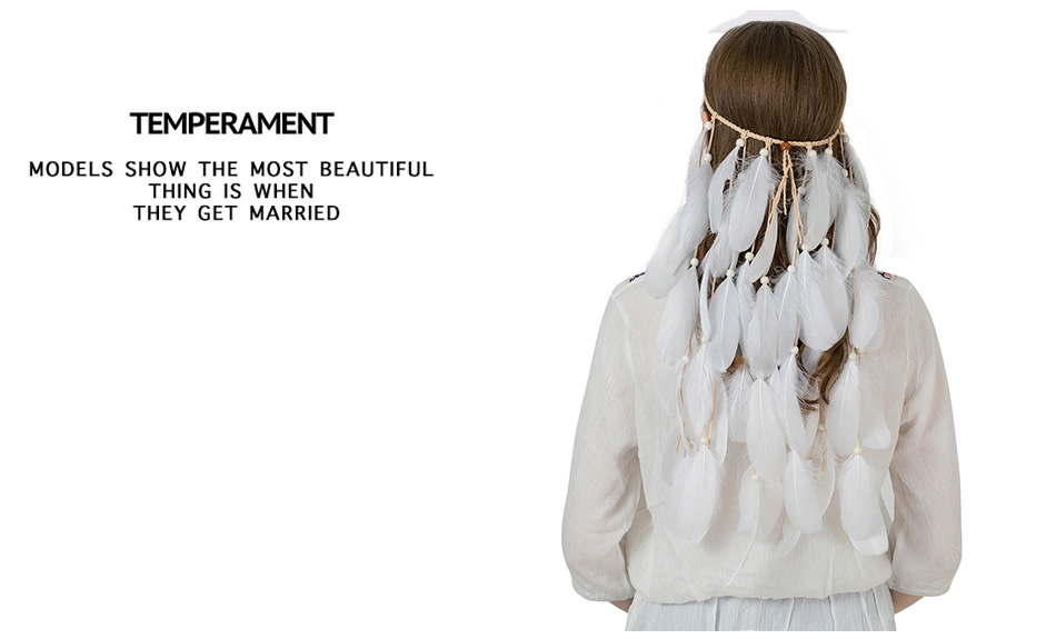 Women's Fashion Bohemian Style Feather Headwear