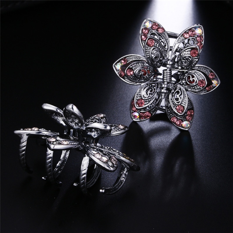Women's Crystal Patterned Hair Clip