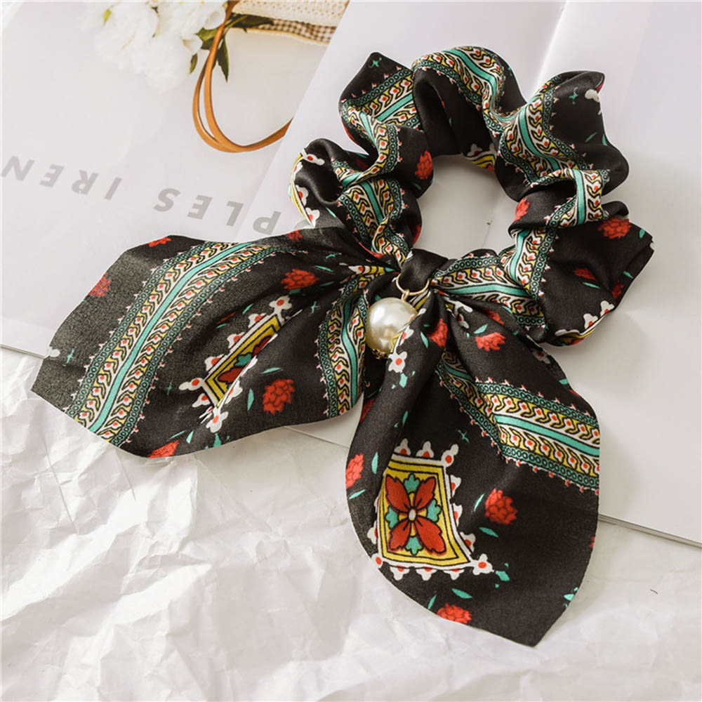 Women's Elastic Bowknot with Print