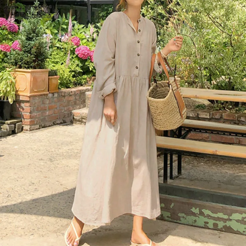 Women's Pure Cotton Maxi Dress