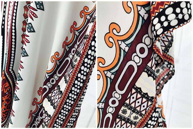 Women's Boho Style Printed Dress