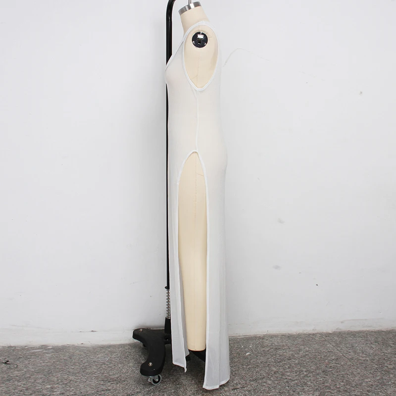 Women's Mesh Maxi Dress