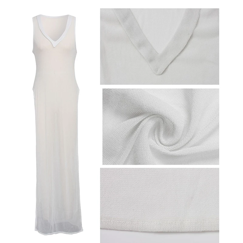 Women's Mesh Maxi Dress