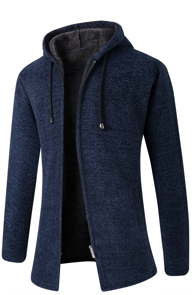 Men's Stylish Hooded Cardigan
