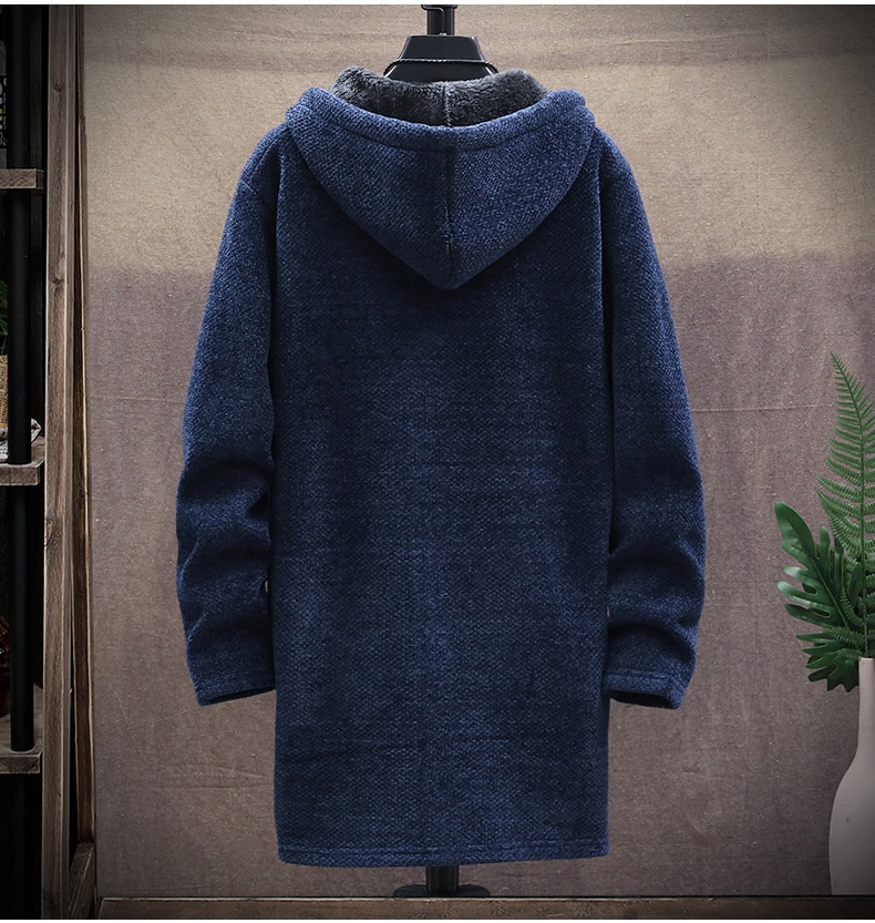 Men's Plush Cardigan