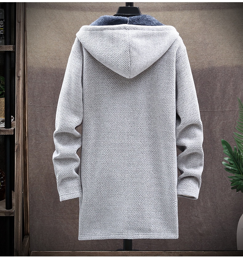 Men's Plush Cardigan