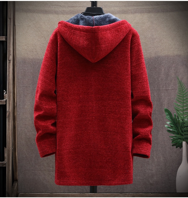 Men's Plush Cardigan