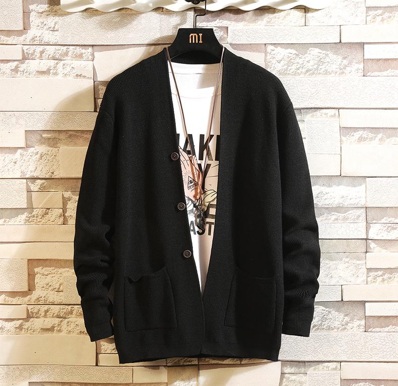 Men's Knitted Slim Cardigan