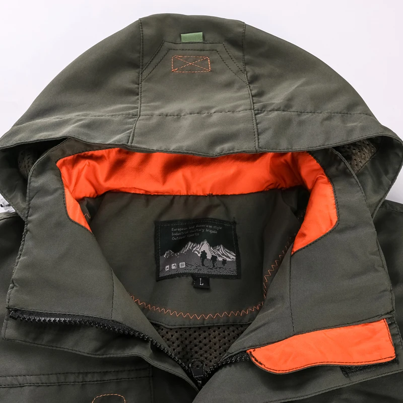 Men's Breathable Bomber Jacket