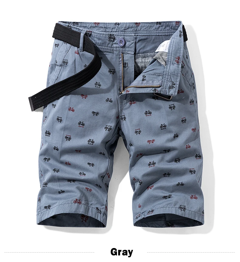 Men's Cargo Shorts with Pattern