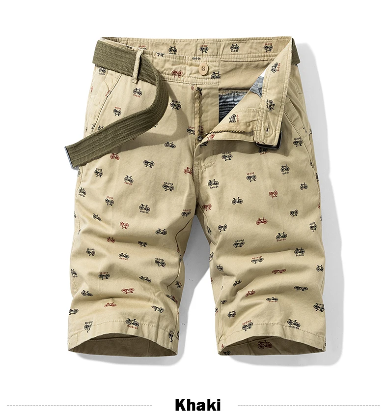 Men's Cargo Shorts with Pattern