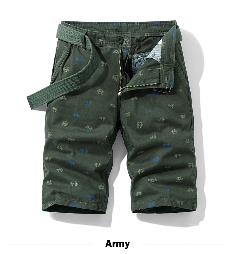 Men's Cargo Shorts with Pattern