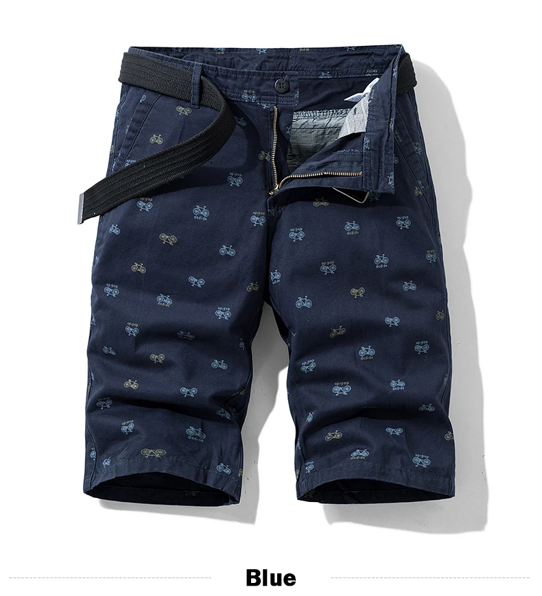 Men's Cargo Shorts with Pattern