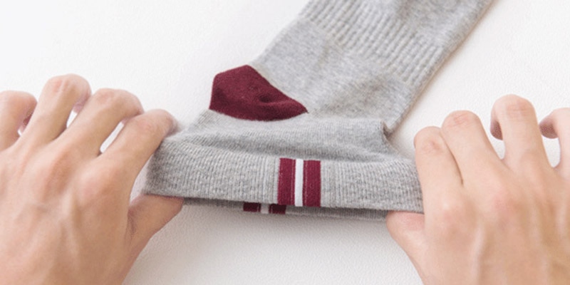 Men's Striped Detail Socks 5 Pairs Set