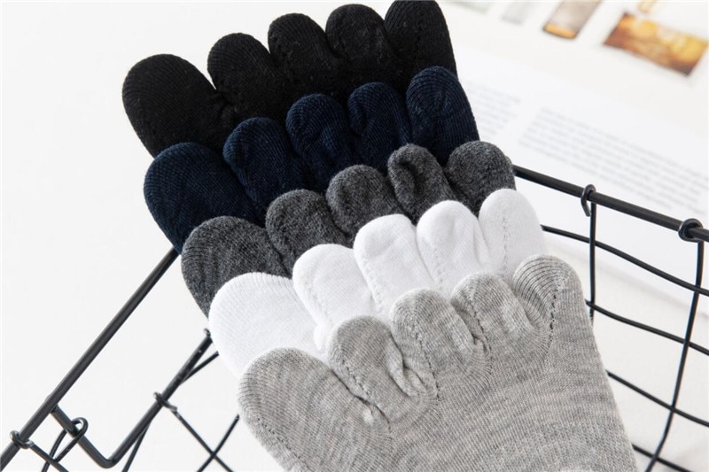 Men's Basic Toe Socks