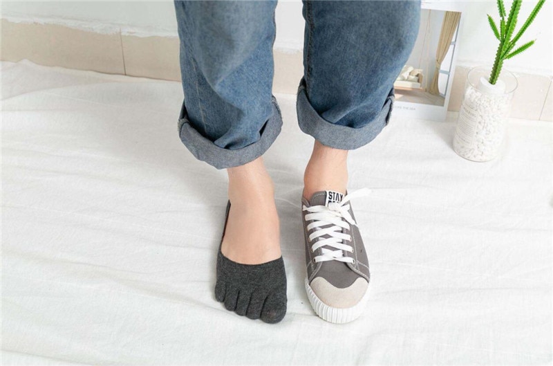 Men's Basic Toe Socks