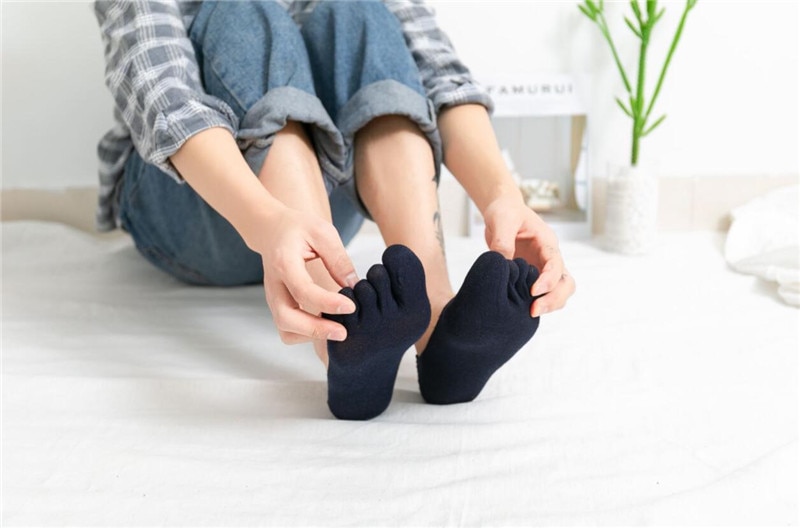 Men's Basic Toe Socks