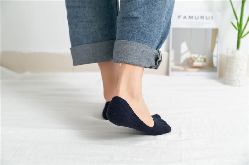 Men's Basic Toe Socks
