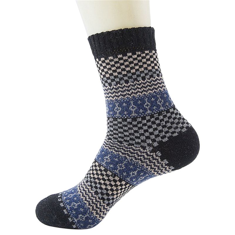 Men's Woolen Socks 5 Pairs Set