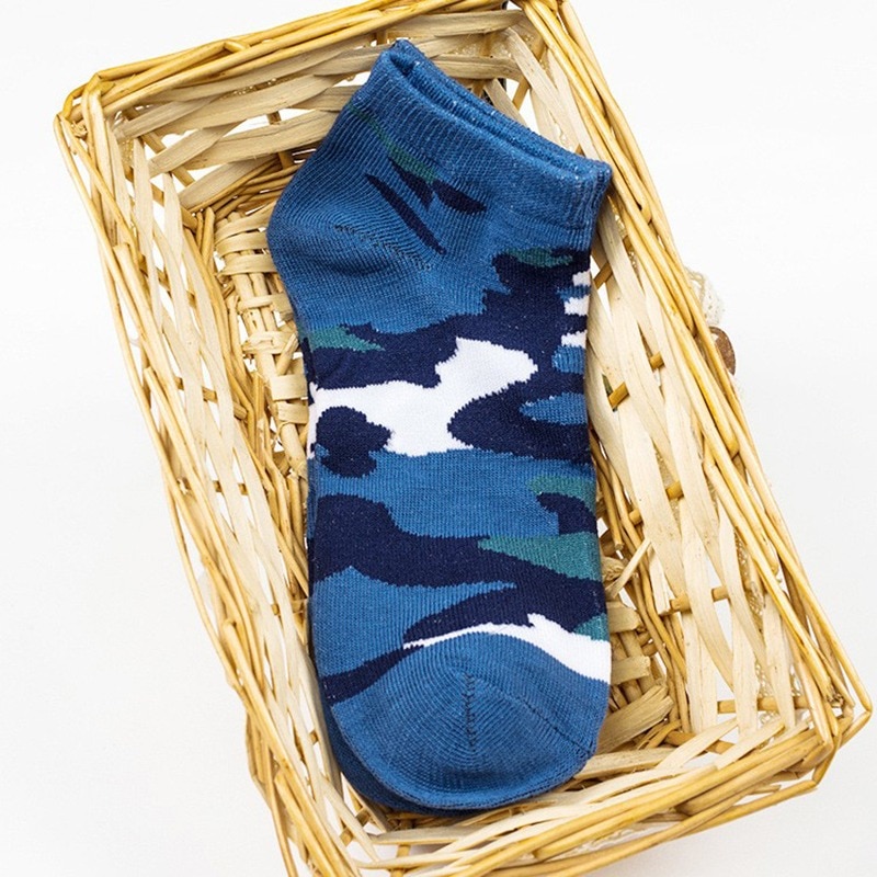 Men's Camouflage Cotton Socks
