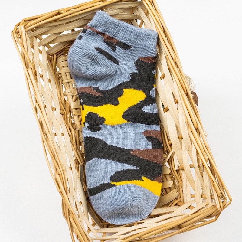 Men's Camouflage Cotton Socks