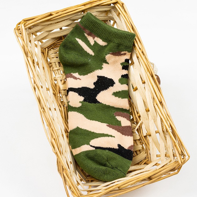 Men's Camouflage Cotton Socks