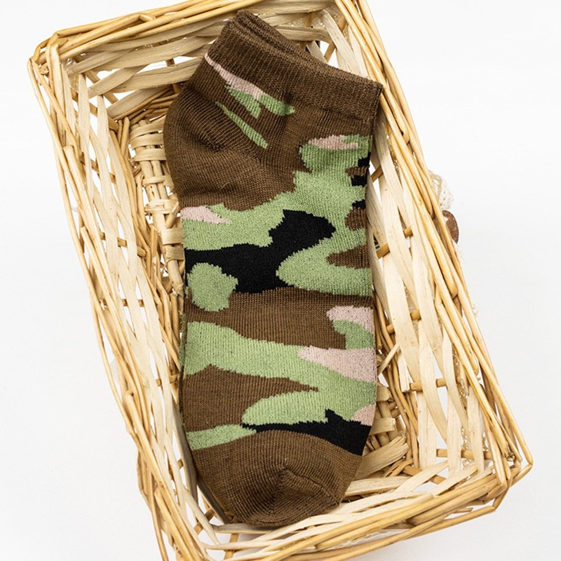 Men's Camouflage Cotton Socks