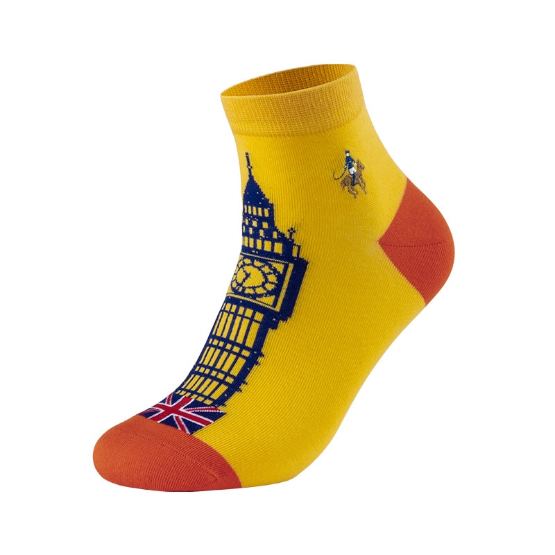 Men's Famous Monuments Sock