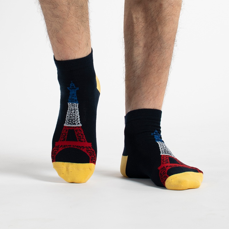 Men's Famous Monuments Sock