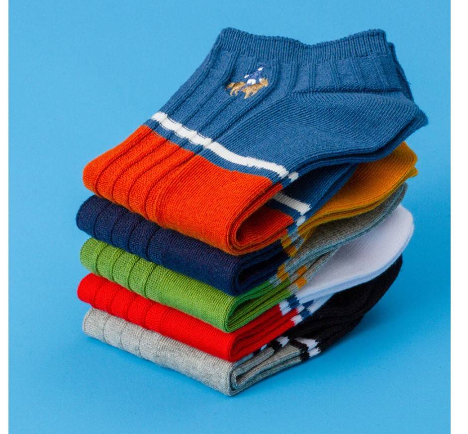 Men's Wide Stripe Bamboo Fiber Socks