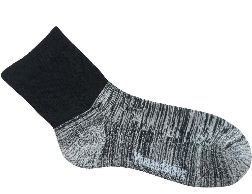 Men's Malange Grey Diabetic Ankle 4 Pairs Set