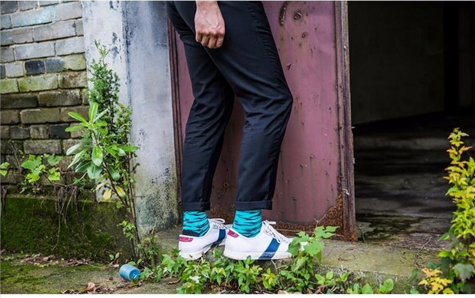 Men's Acid Zebra Socks