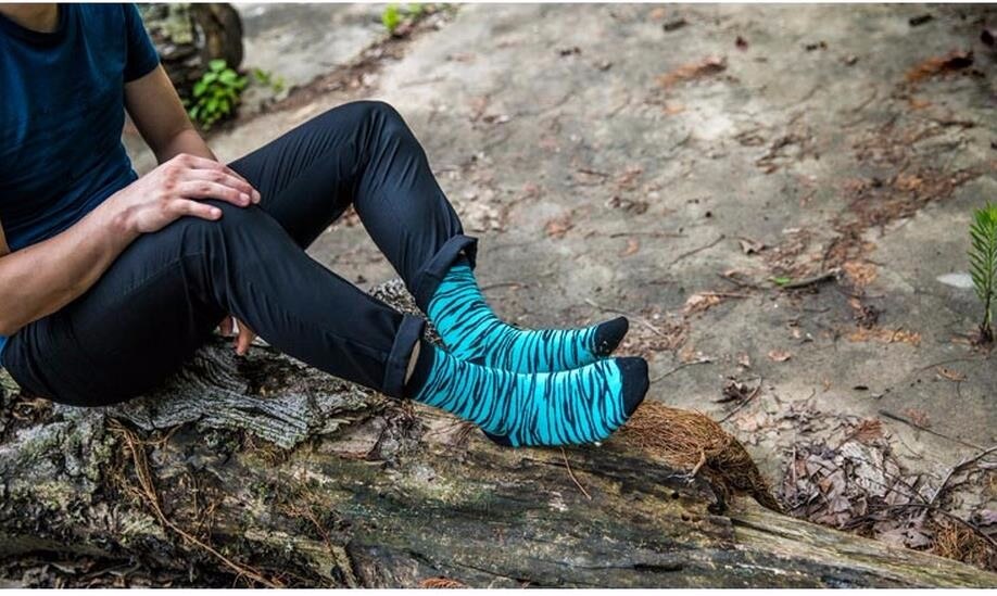 Men's Acid Zebra Socks