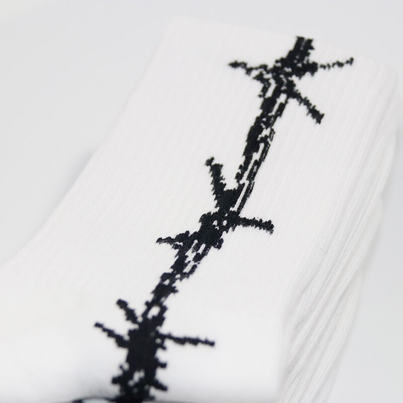 Barbed Wire Socks 4 Pairs Set