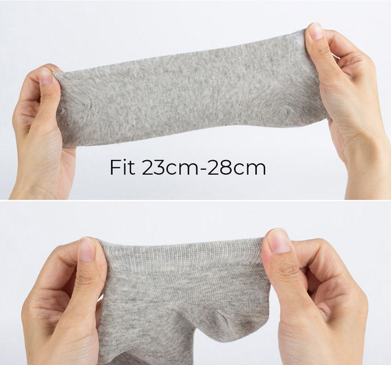 Cotton Summer Thin Breathable Men's Socks 6 Pairs