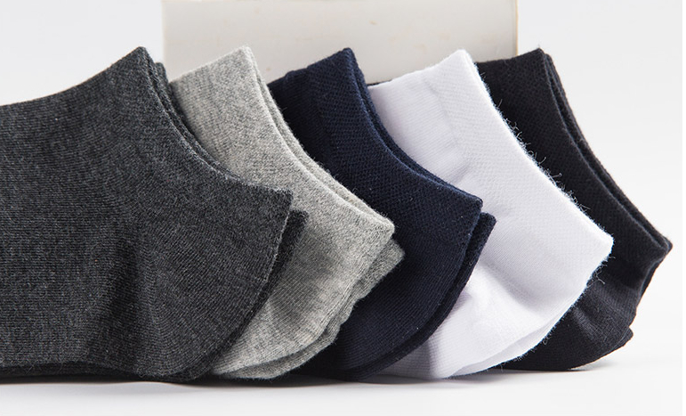 Cotton Summer Thin Breathable Men's Socks 6 Pairs
