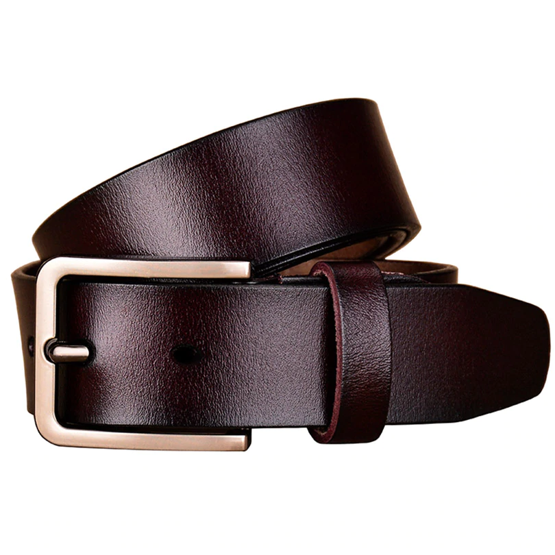Long Leather Belt for Men