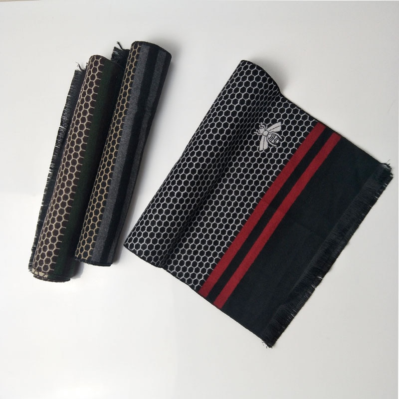 Men's Bee Warm Scarf