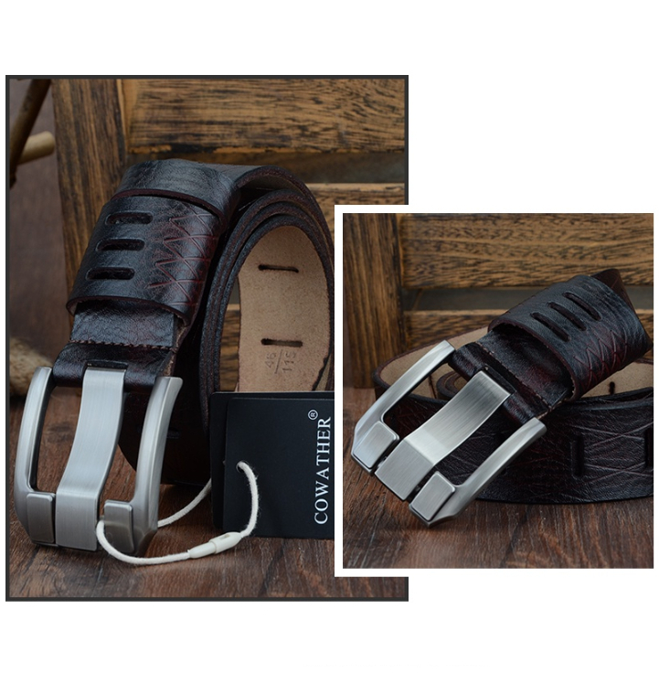 Men's Casual Leather Belt