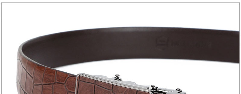 Men's Leather Automatic Belt