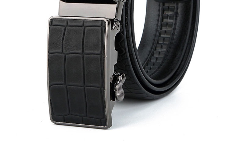 Men's Leather Automatic Belt
