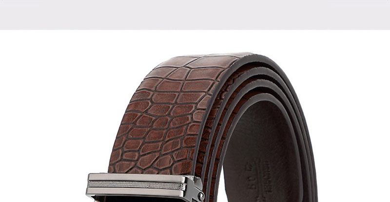 Men's Leather Automatic Belt