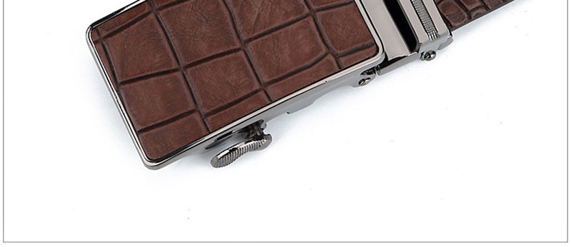 Men's Leather Automatic Belt